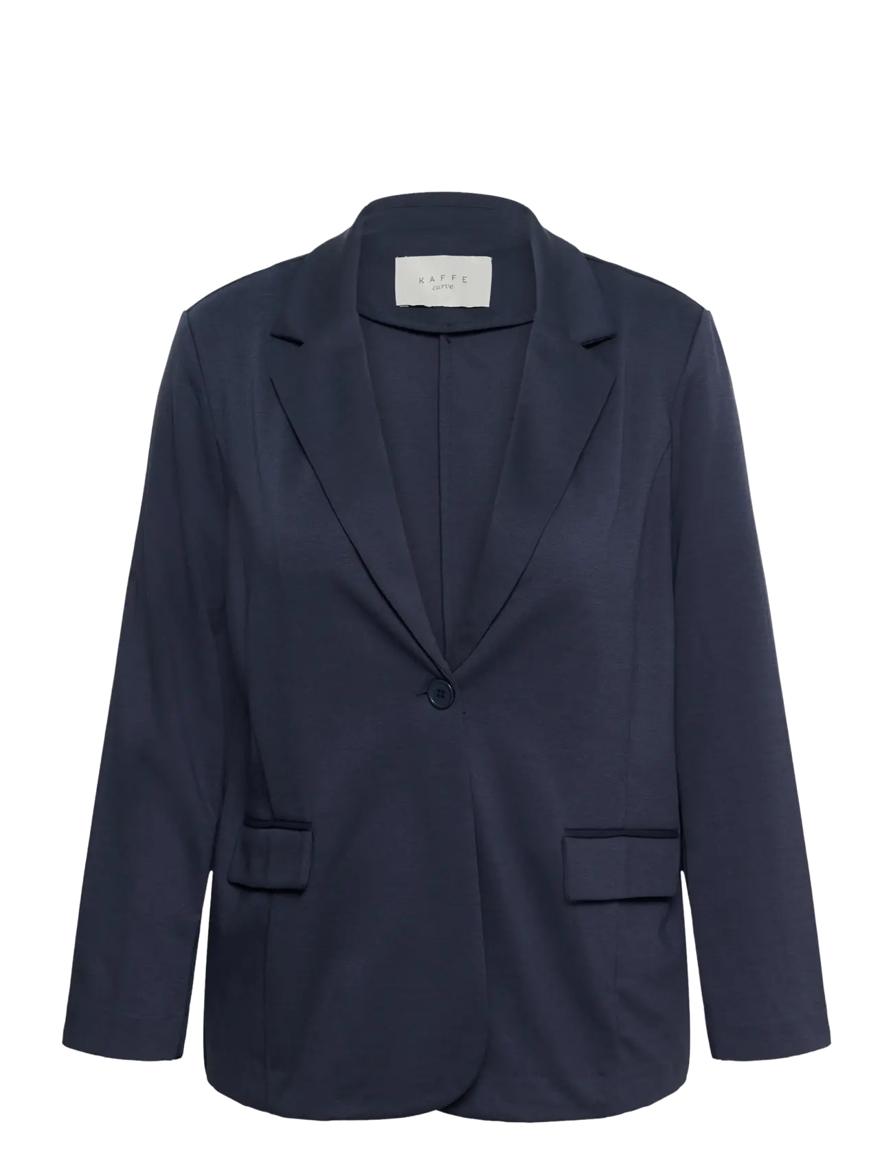 Kaffe Curve KCjenna Loose Blazer - Kvinnor - GRAPHITE / grey