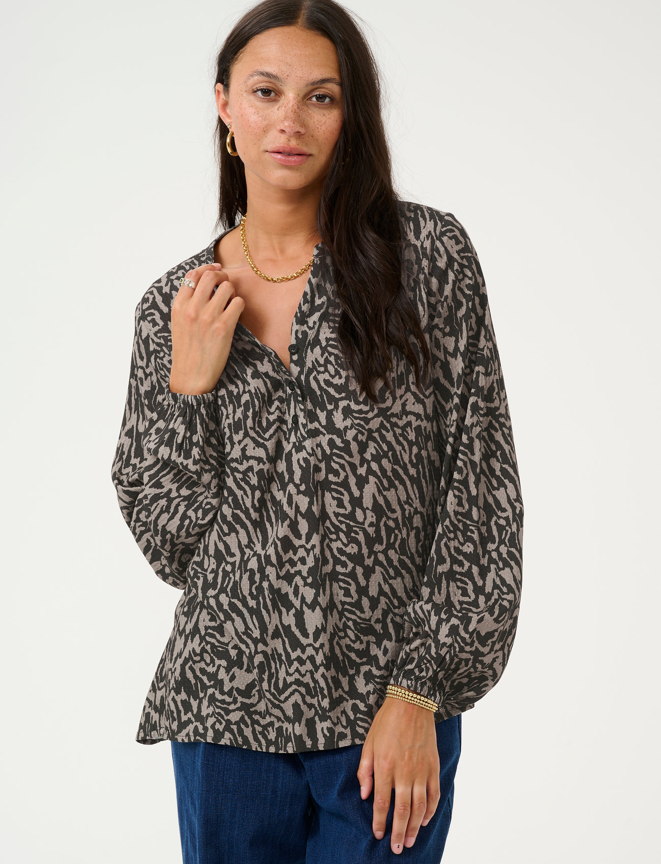 Kaffe Kamathilde Blouse - - 34 1