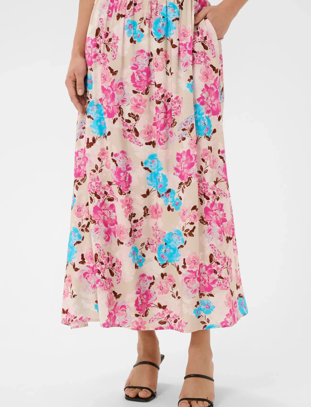 Kaffe Kahaisley Skirt - Pink - 34