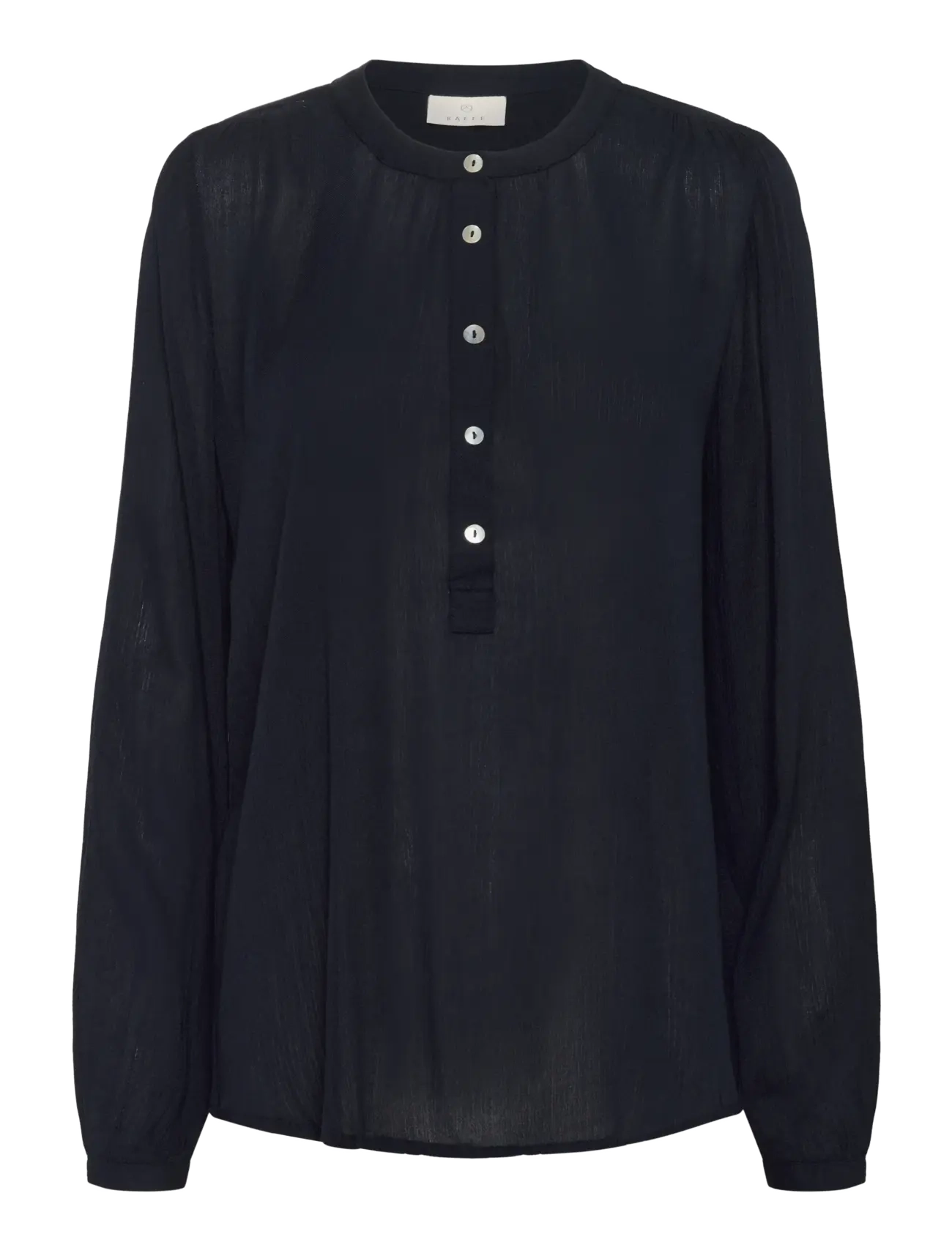 KAFFE Karla Amber Shirt Blau - 34 - Damen