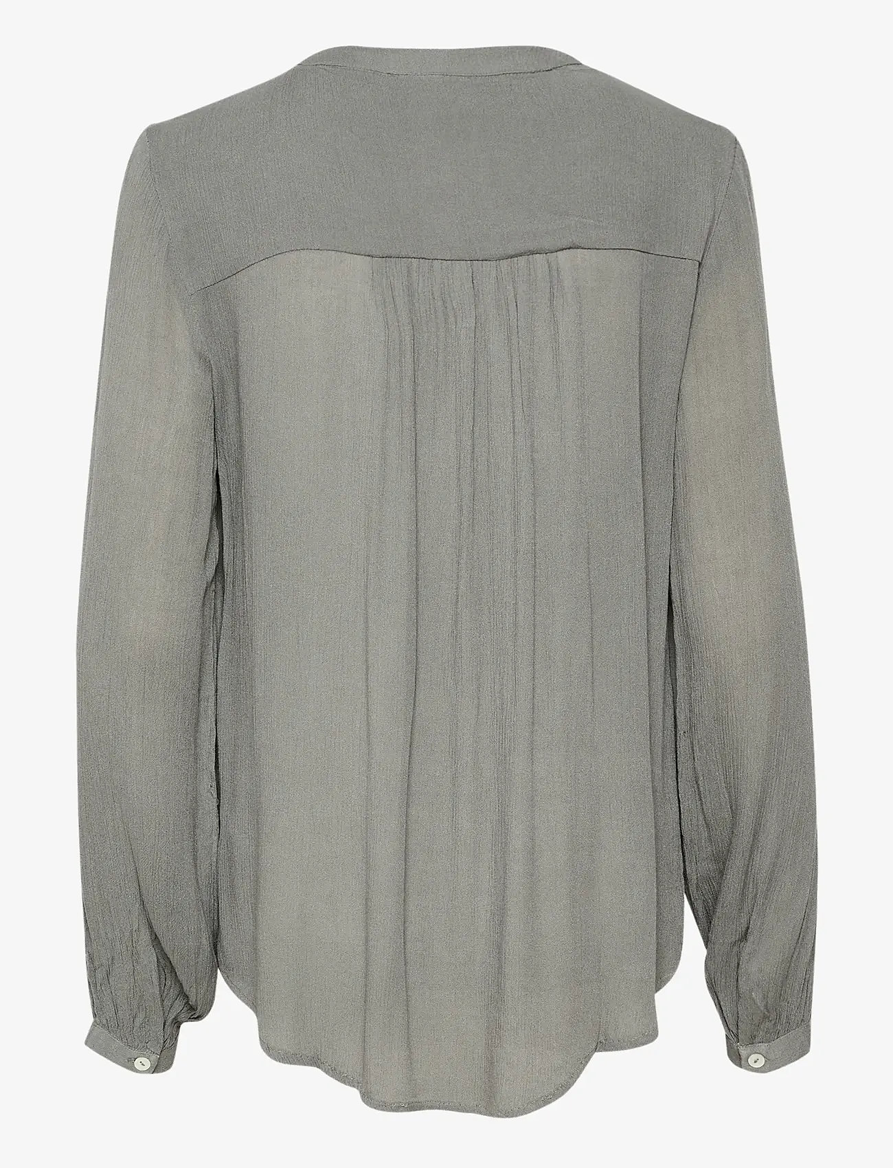 Kaffe - Karla Amber Shirt - langærmede bluser - smoked pearl - 2