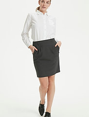 Kaffe - Jillian Skirt - short skirts - dark grey melange - 3
