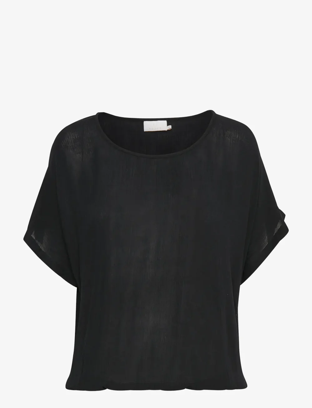 Kaffe - KAamber Stanley - kortærmede bluser - black deep - 1