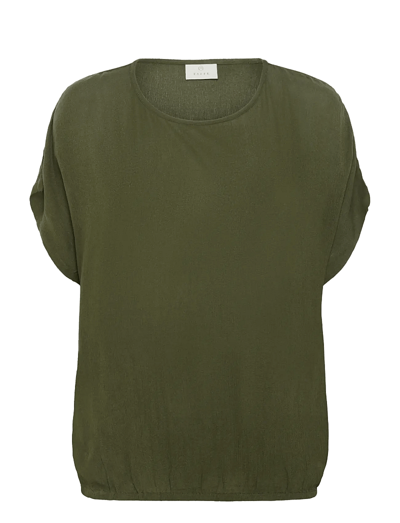 Kaffe - KAamber Stanley - kortærmede bluser - grape leaf - 1