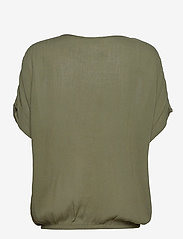 Kaffe - KAamber Stanley - short-sleeved blouses - grape leaf - 1