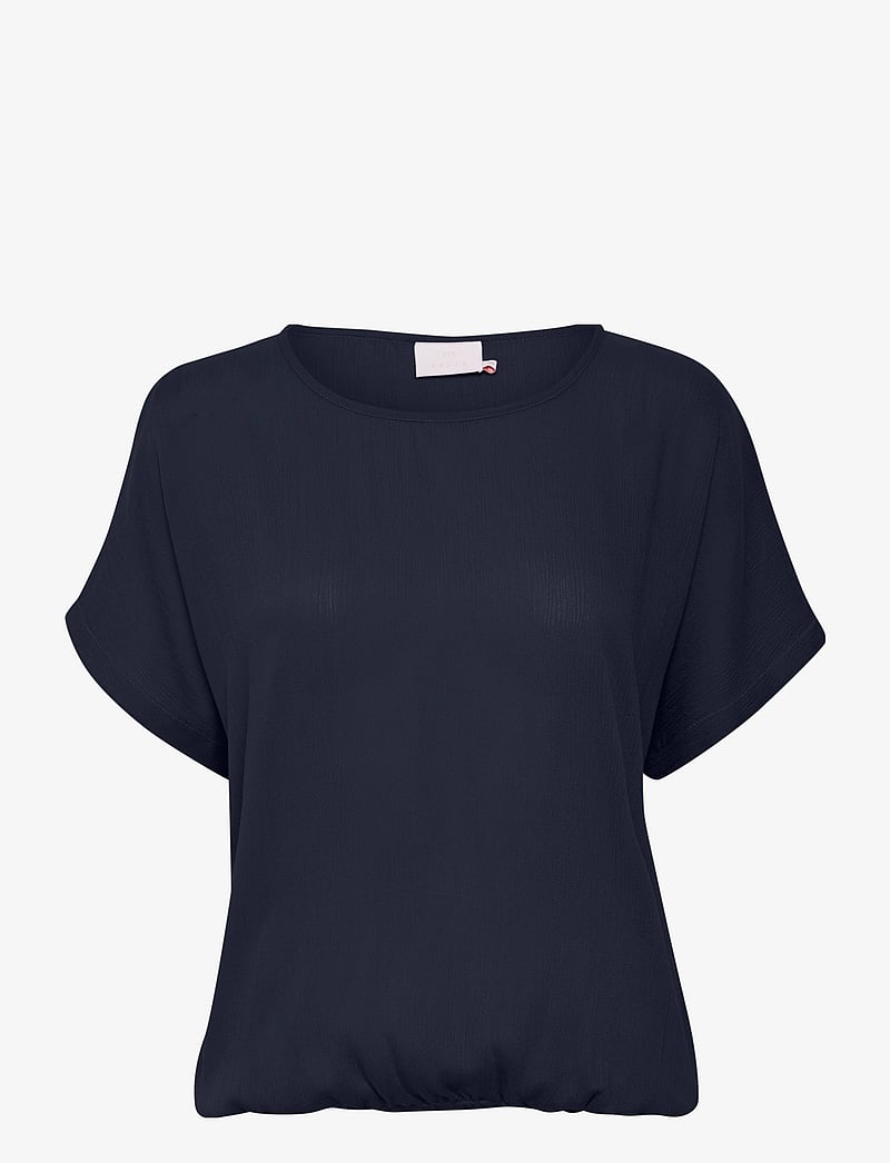 Kaffe - KAamber Stanley - kortärmade blusar - midnight marine - 1
