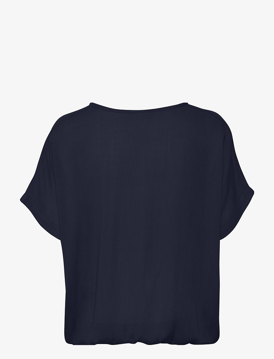 Kaffe - KAamber Stanley - kortærmede bluser - midnight marine - 2