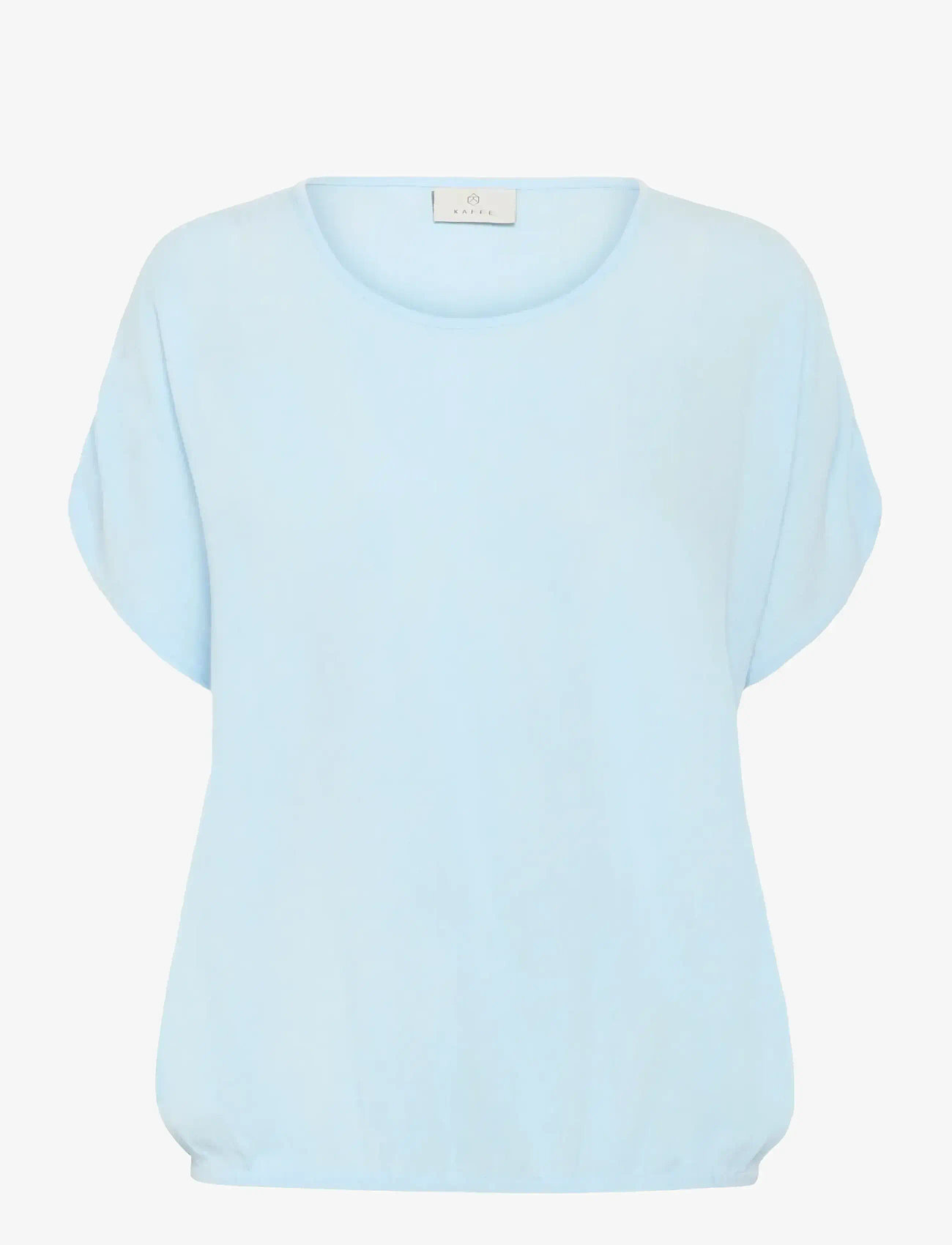 Kaffe - KAamber Stanley - short-sleeved blouses - nantucket breeze - 1
