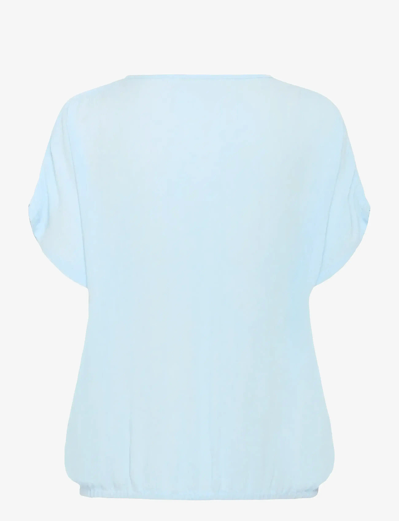 Kaffe - KAamber Stanley - short-sleeved blouses - nantucket breeze - 2
