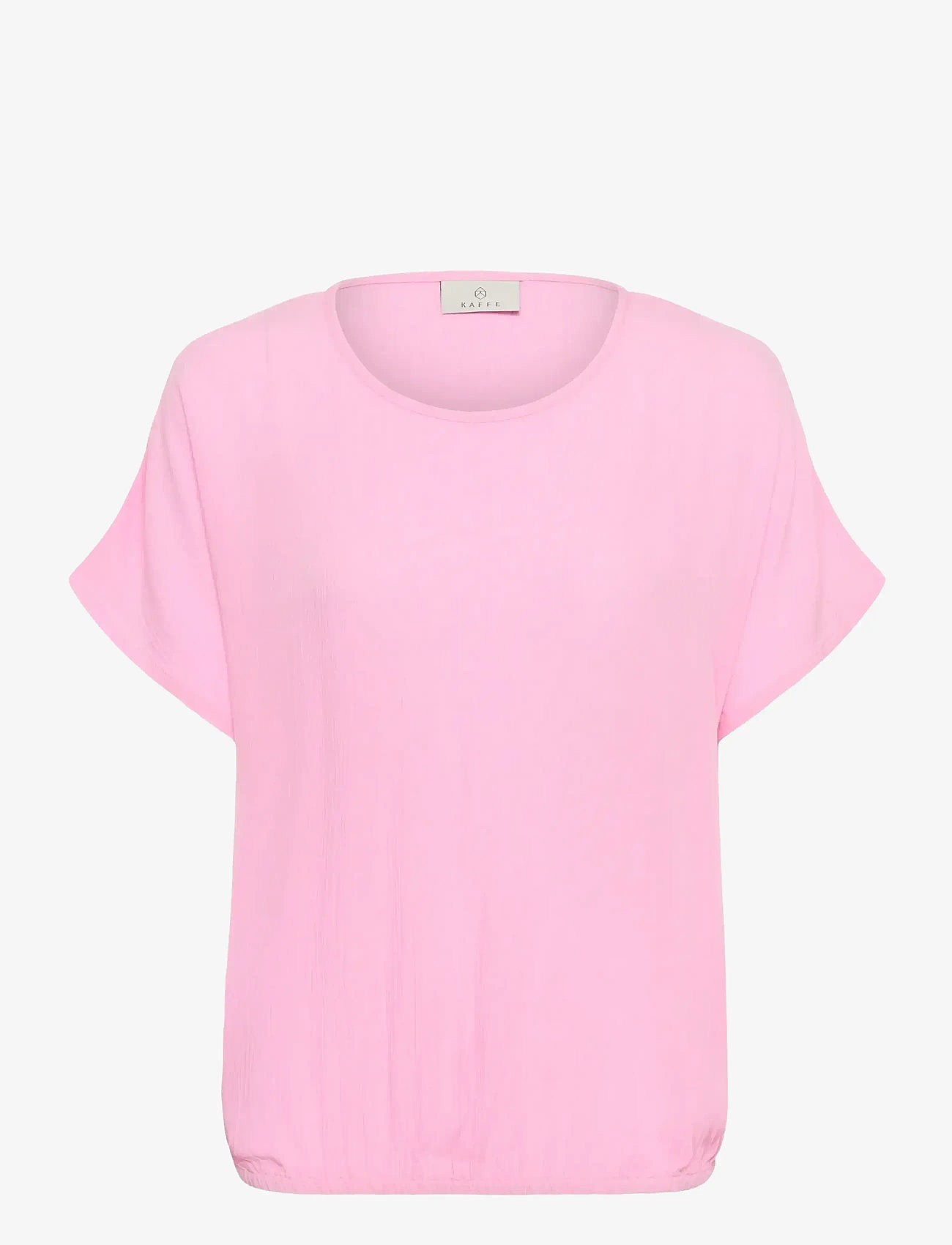 Kaffe - KAamber Stanley - kurzämlige blusen - pink frosting - 1
