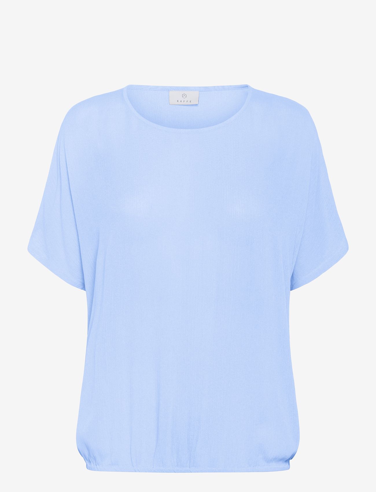 Kaffe - KAamber Stanley - kortærmede bluser - soft chambray - 0