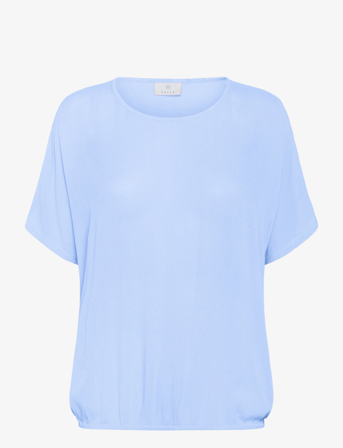 Kaffe - KAamber Stanley - kortärmade blusar - soft chambray - 1