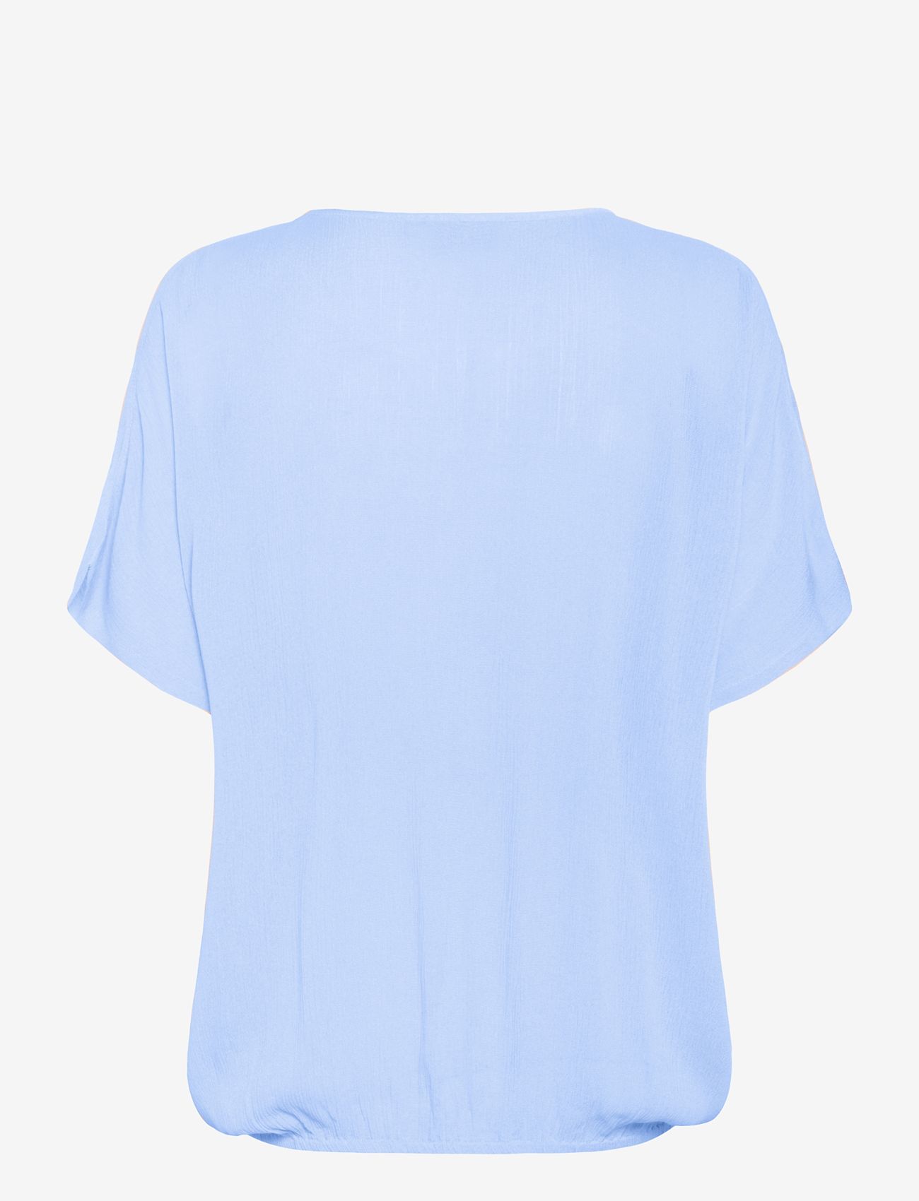 Kaffe - KAamber Stanley - kortærmede bluser - soft chambray - 1