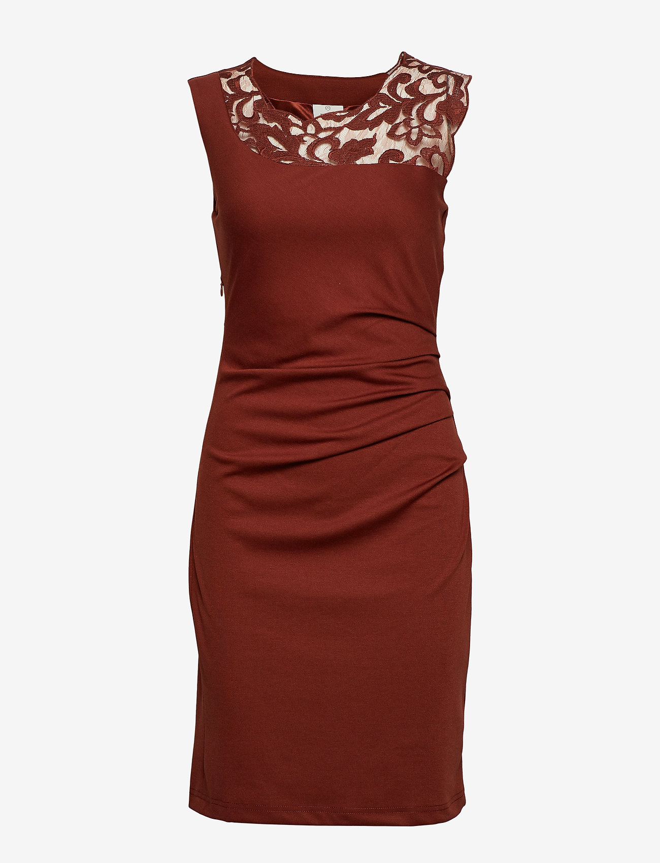 Kaffe - India Vivi Dress - cherry mahogany - 0