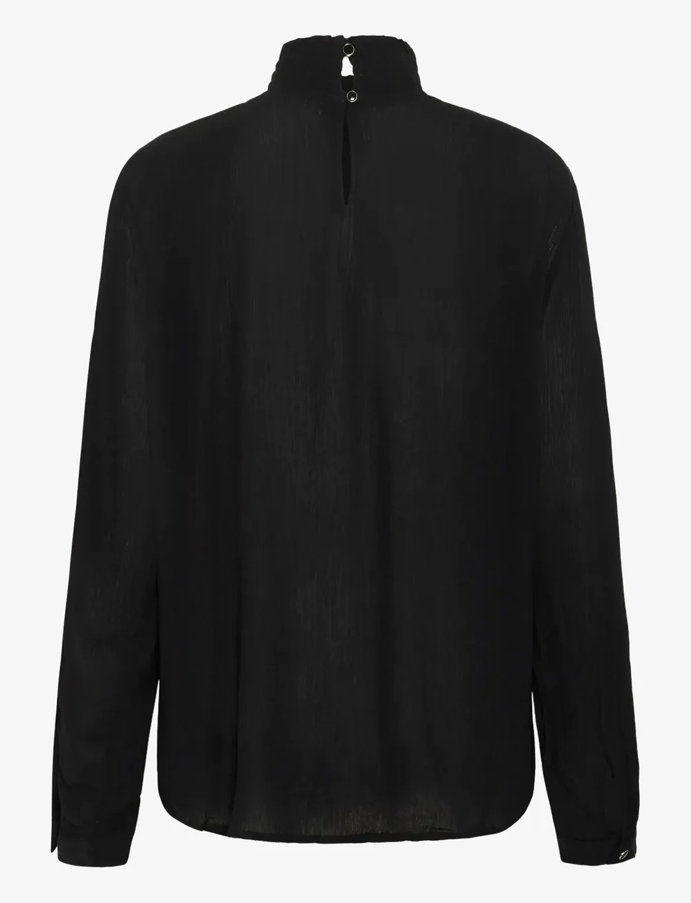 Kaffe - Trine Blouse - langærmede bluser - black deep - 0