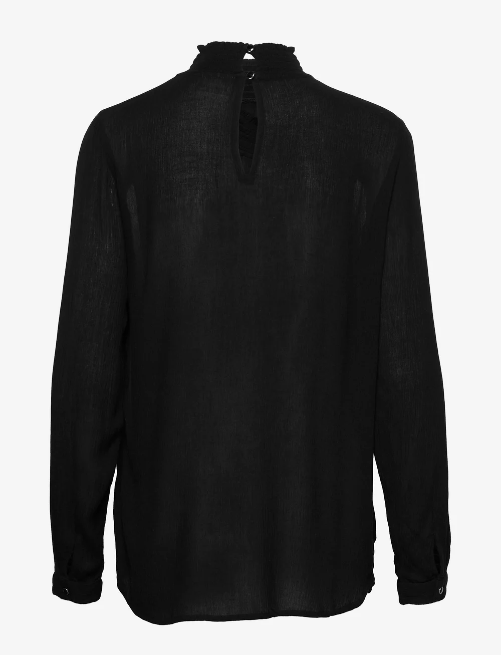 Kaffe - Trine Blouse - langærmede bluser - black deep - 1