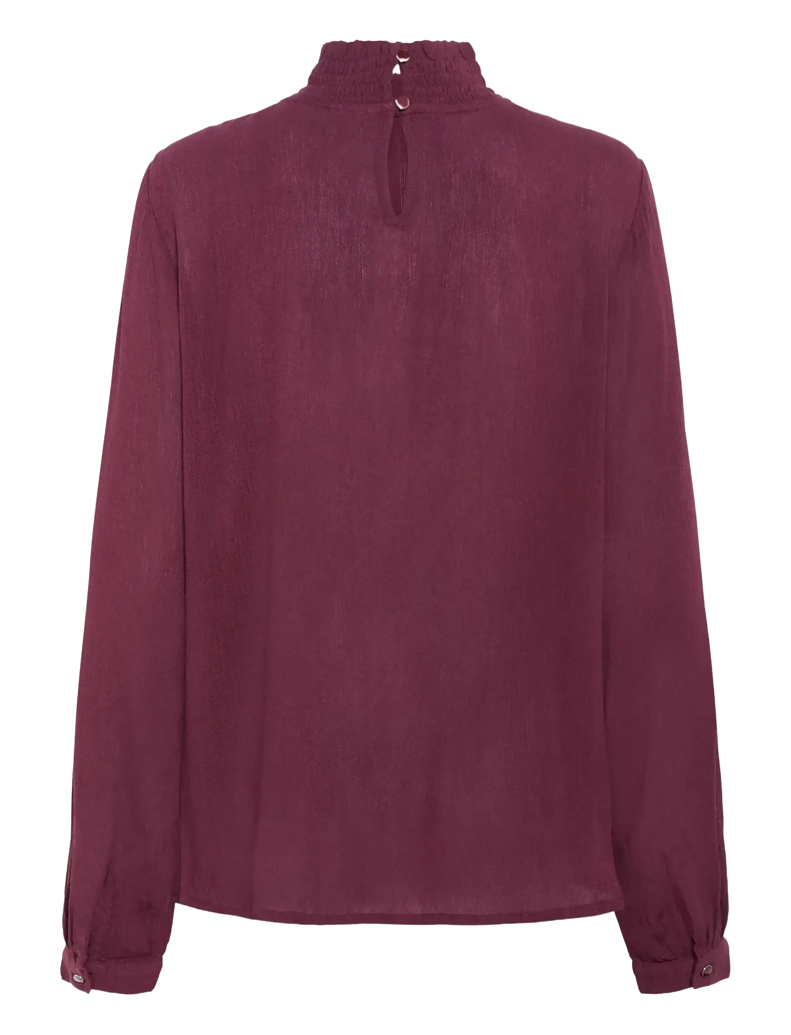 Kaffe - Trine Blouse - langärmelige blusen - windsor wine - 2