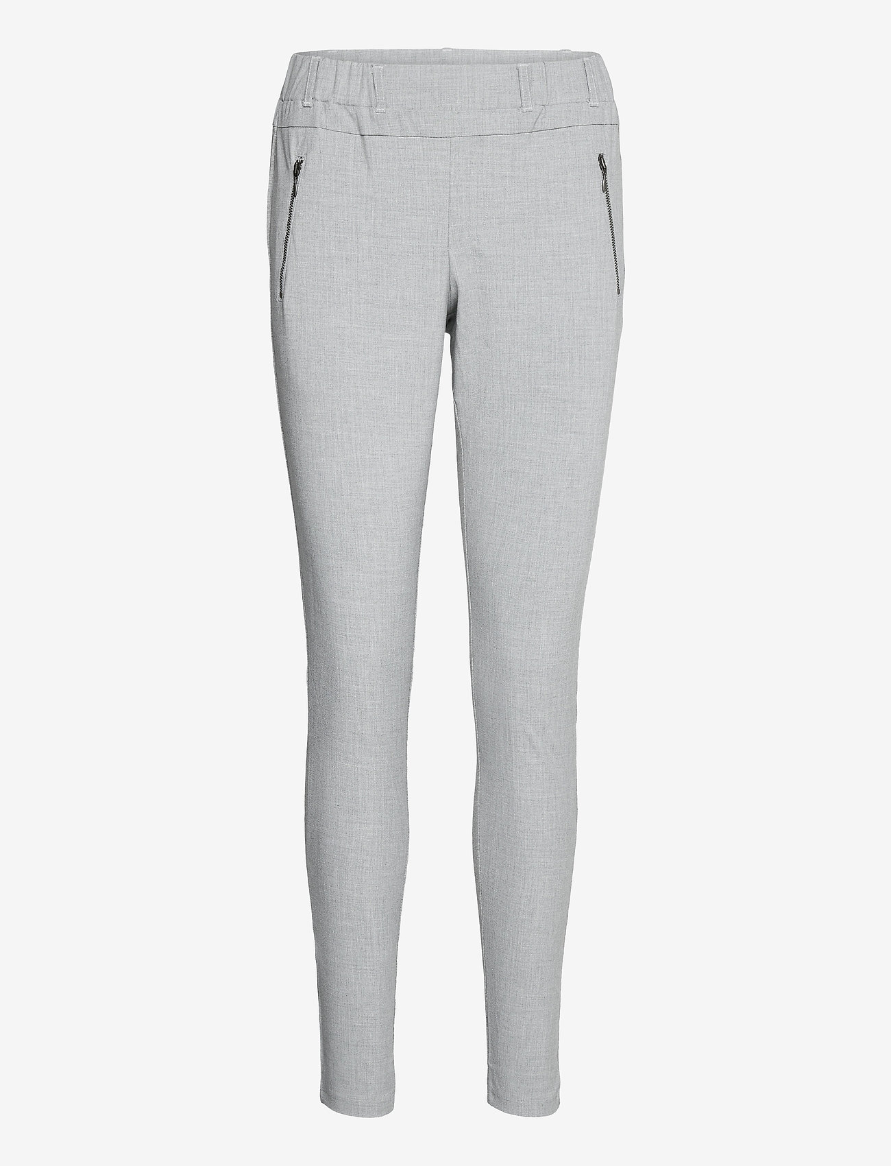 Kaffe - Jillian Vilja pants - light grey melange - 0