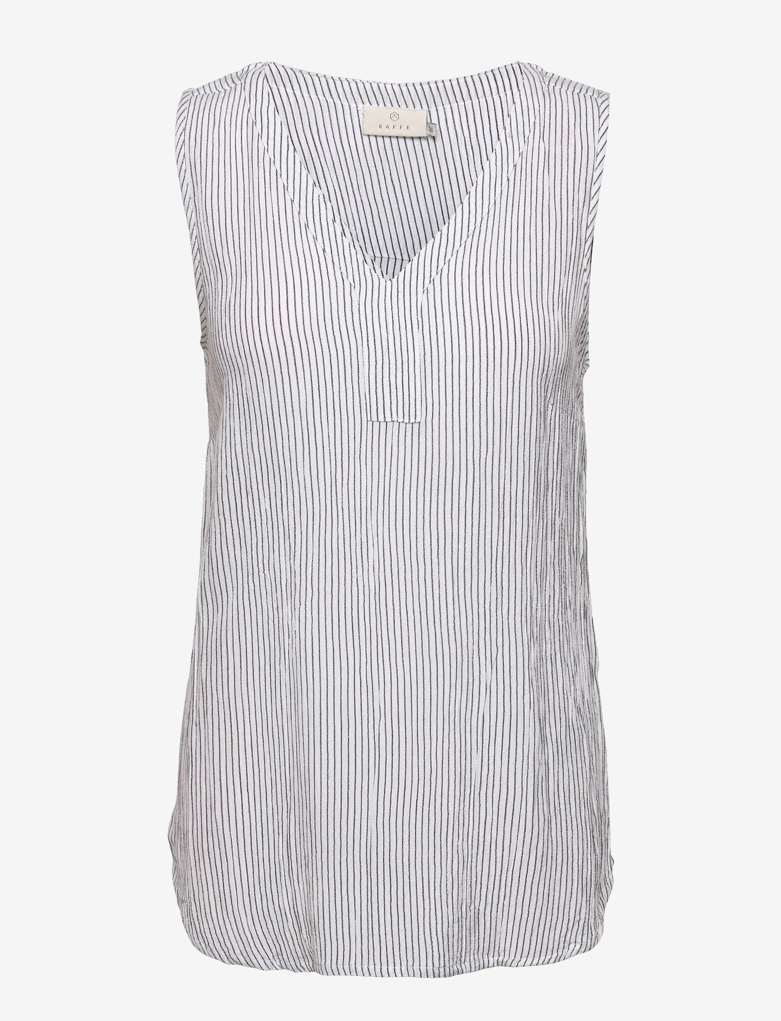 Amber striped top - CHALK/52737