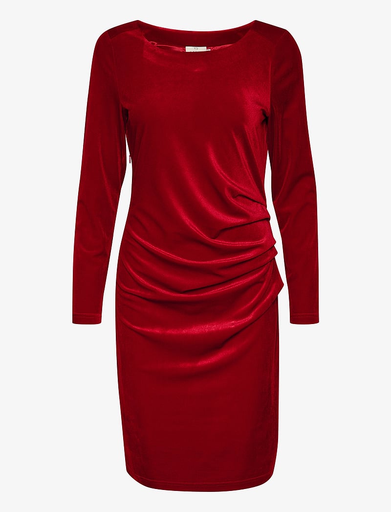 Kaffe - Kelly dress - cocktailkleider - haute red - 1