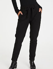 Kaffe - Jillian Belt Pants - slim fit trousers - black deep - 4