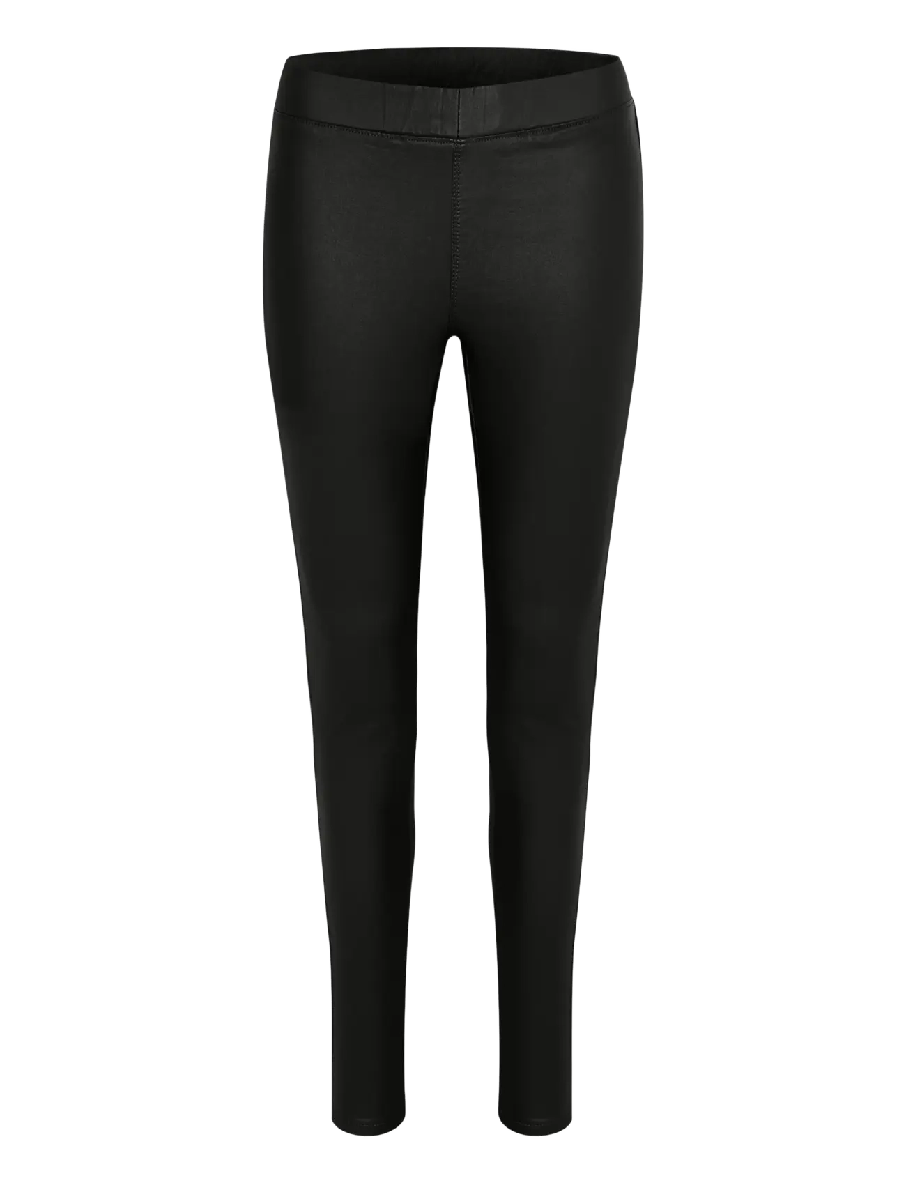 Kaffe Ada coated Jeggings - Leggings & Tights - BLACK DEEP / black
