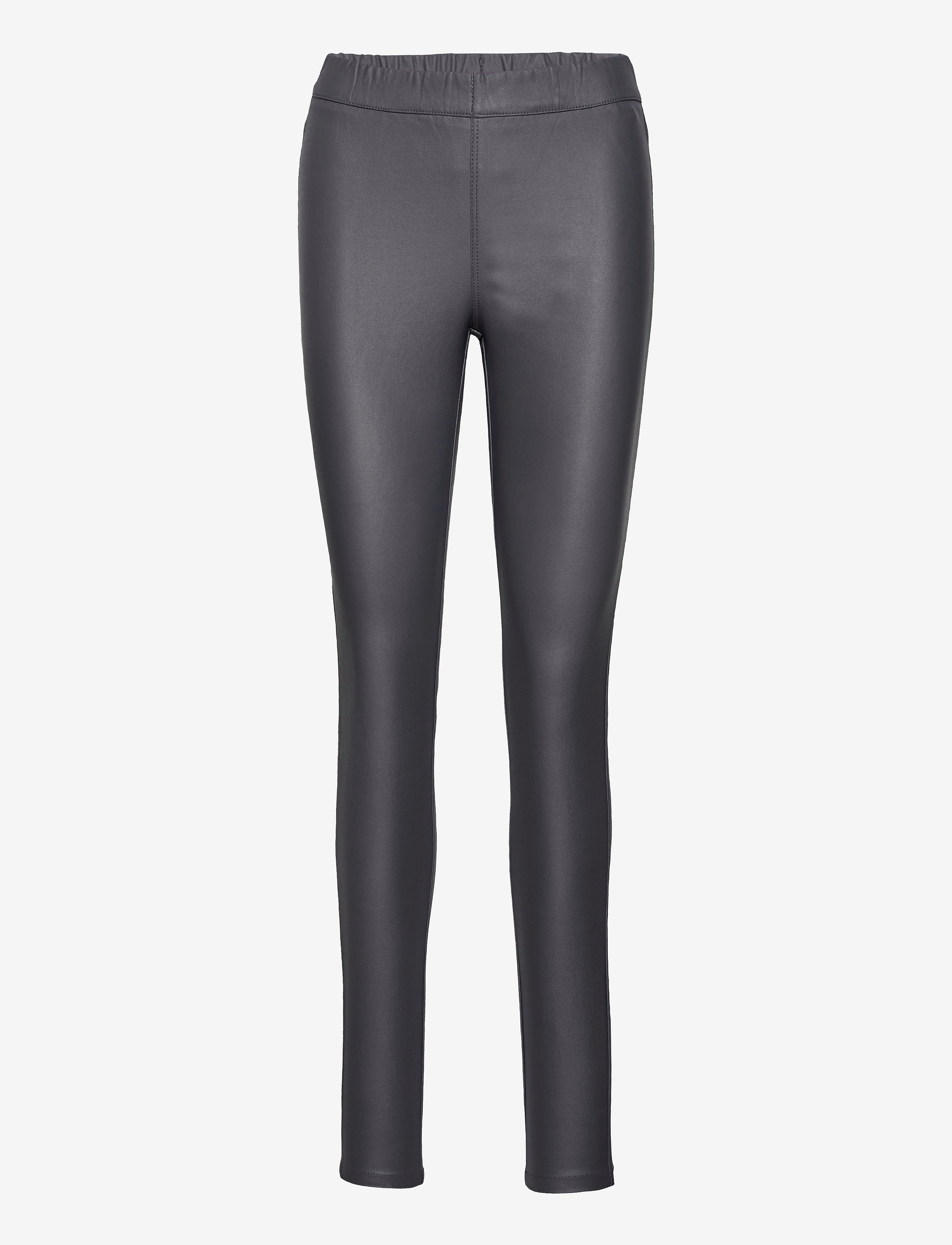 Kaffe - Ada coated Jeggings - leggings - dark dull grey - 1