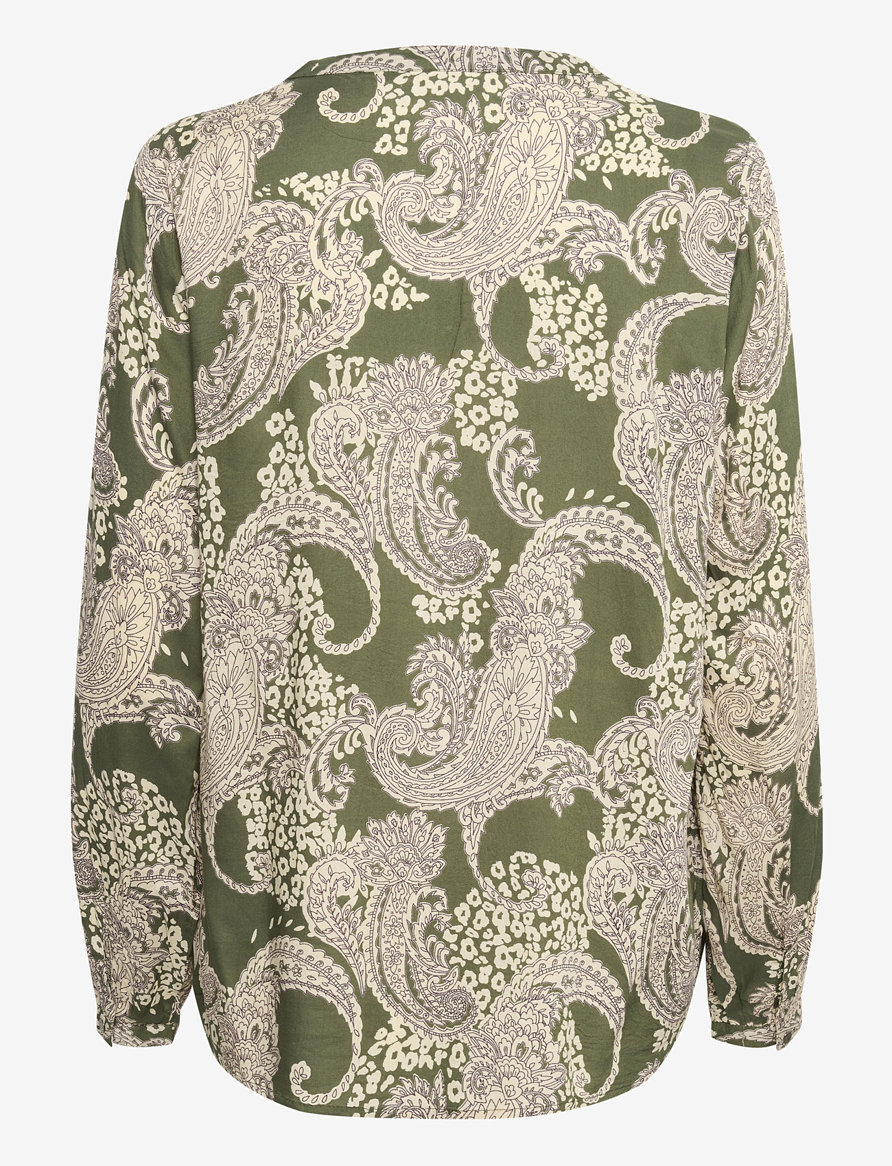 Kaffe - Paisley Blouse - pikkade varrukatega pluusid - grape leaf paisley print - 1