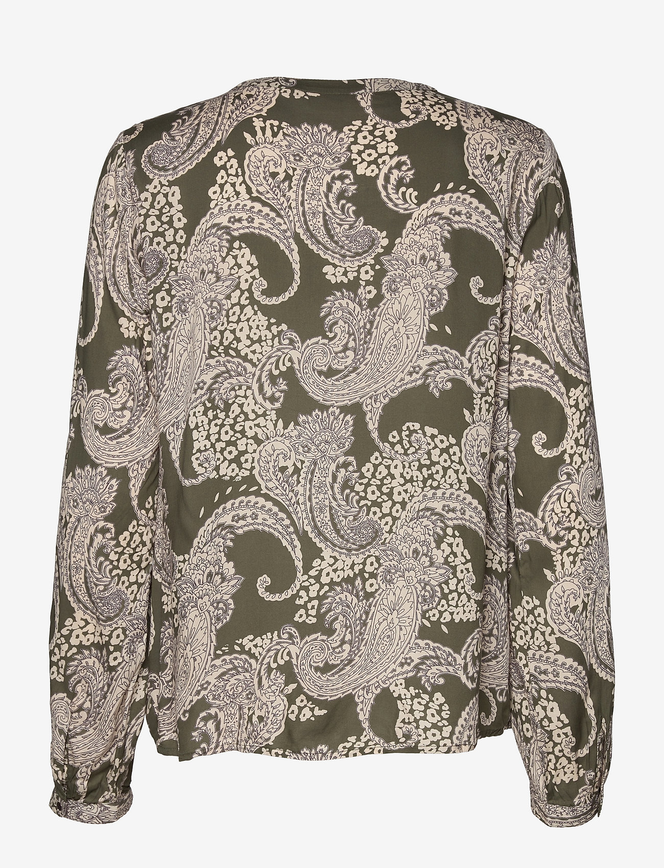 Kaffe - Paisley Blouse - blouses met lange mouwen - grape leaf paisley print - 1