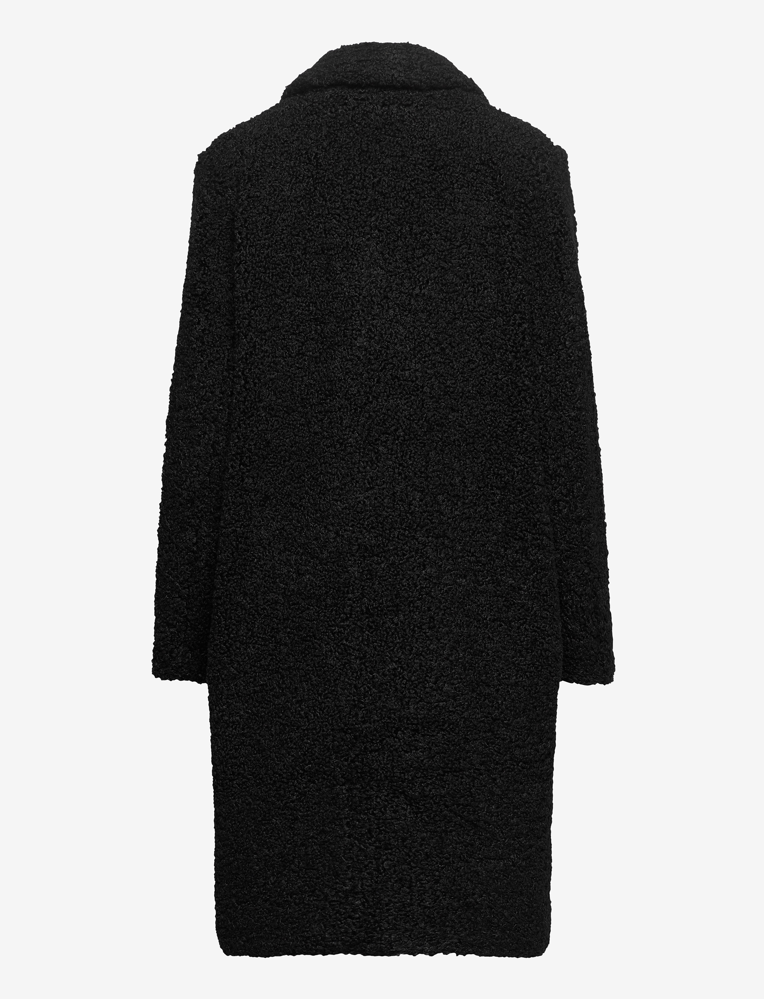 Kaffe - Balma Teddy Coat - black deep - 1