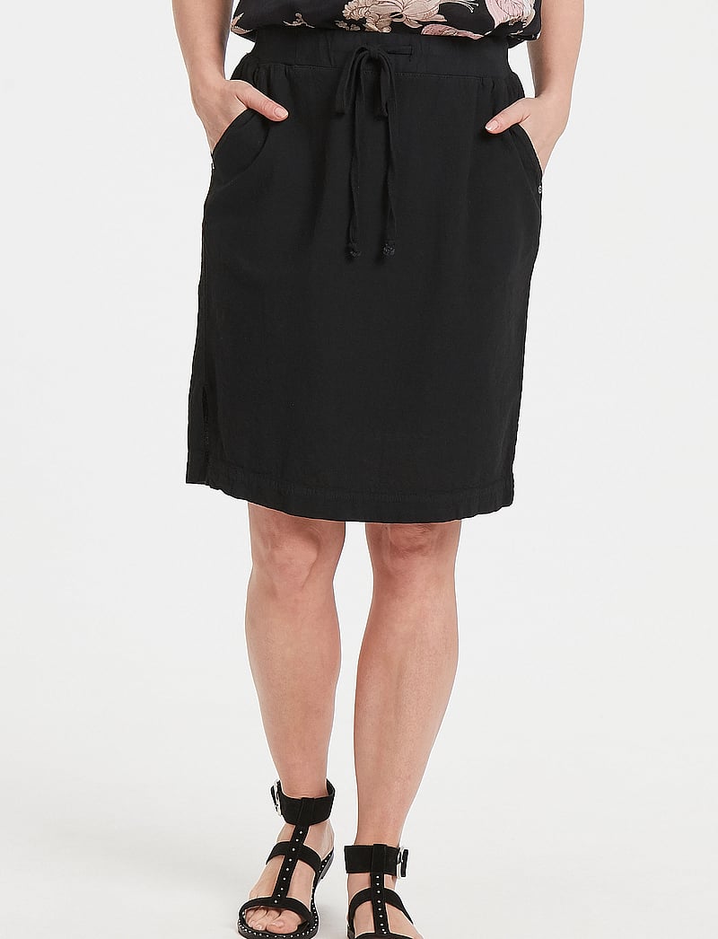 Kaffe - Naya Skirt - miniseelikud - black deep - 0
