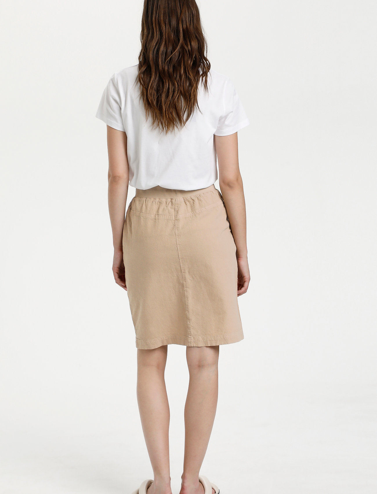 Kaffe - Naya Skirt - madalaimad hinnad - classic sand - 4