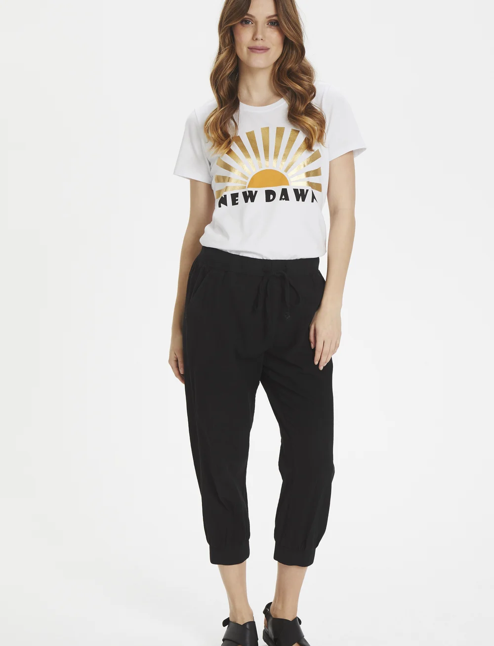 Kaffe - Naya Capri - capri pants - black deep - 3
