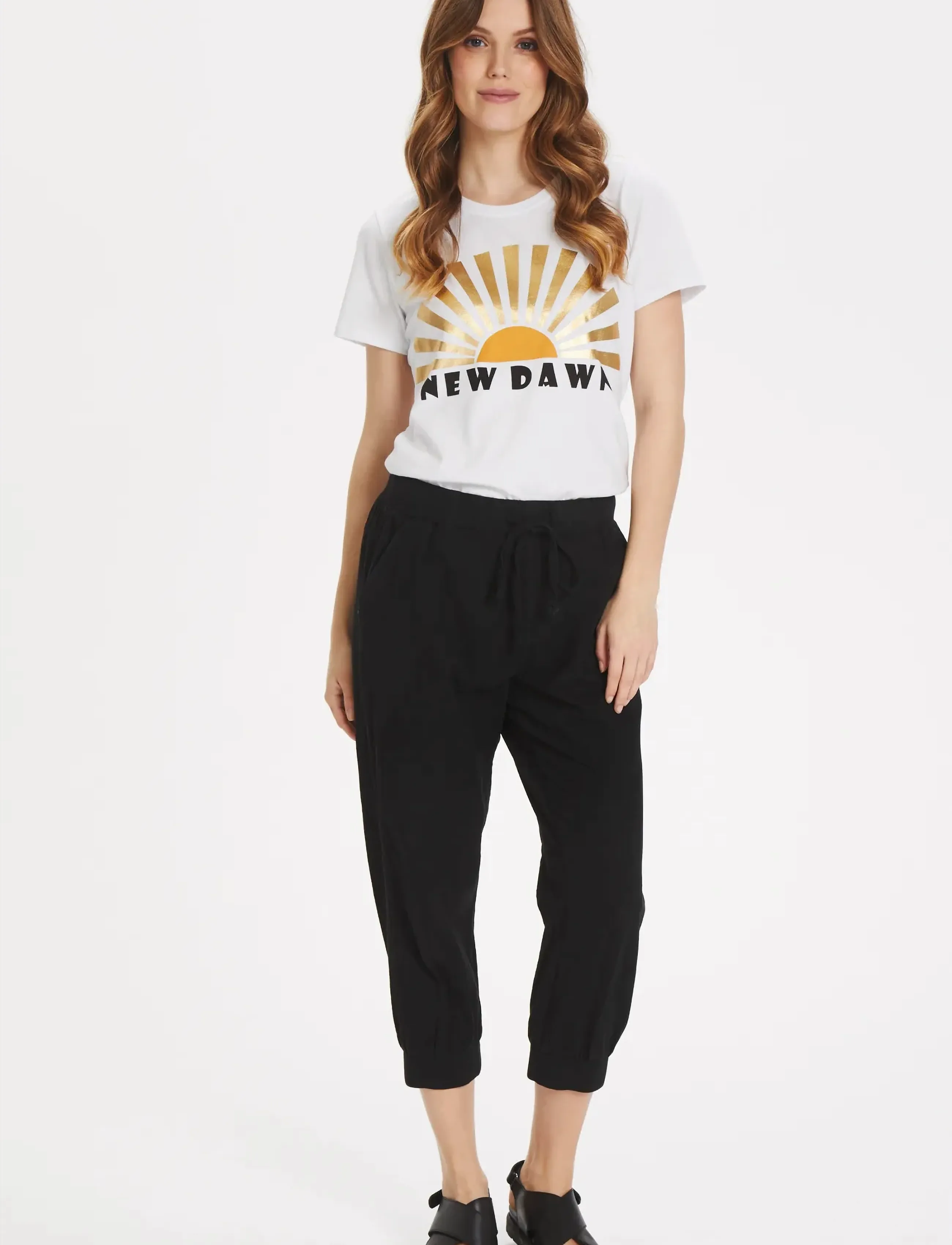 Kaffe - Naya Capri - kapripüksid - black deep - 3