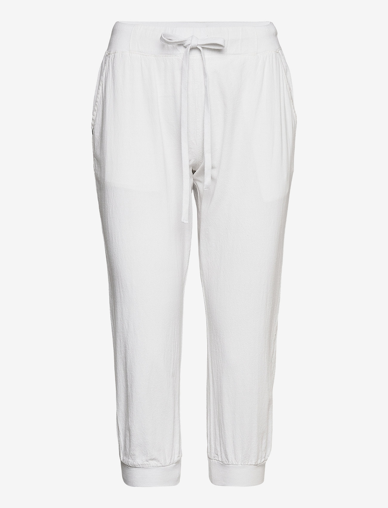 Kaffe Naya Capri - Püksid - CHALK / white