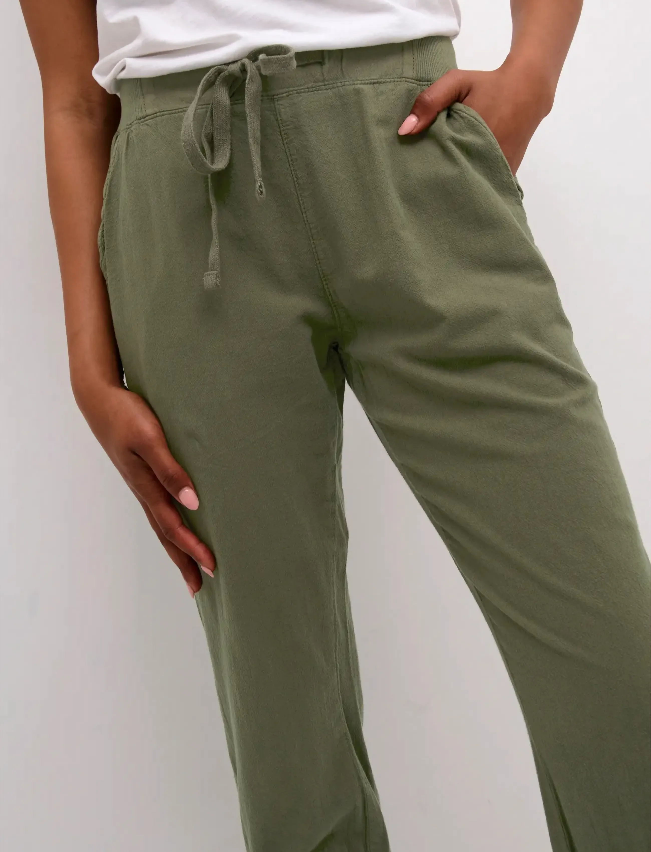 Kaffe - Naya Capri - capri pants - grape leaf - 5