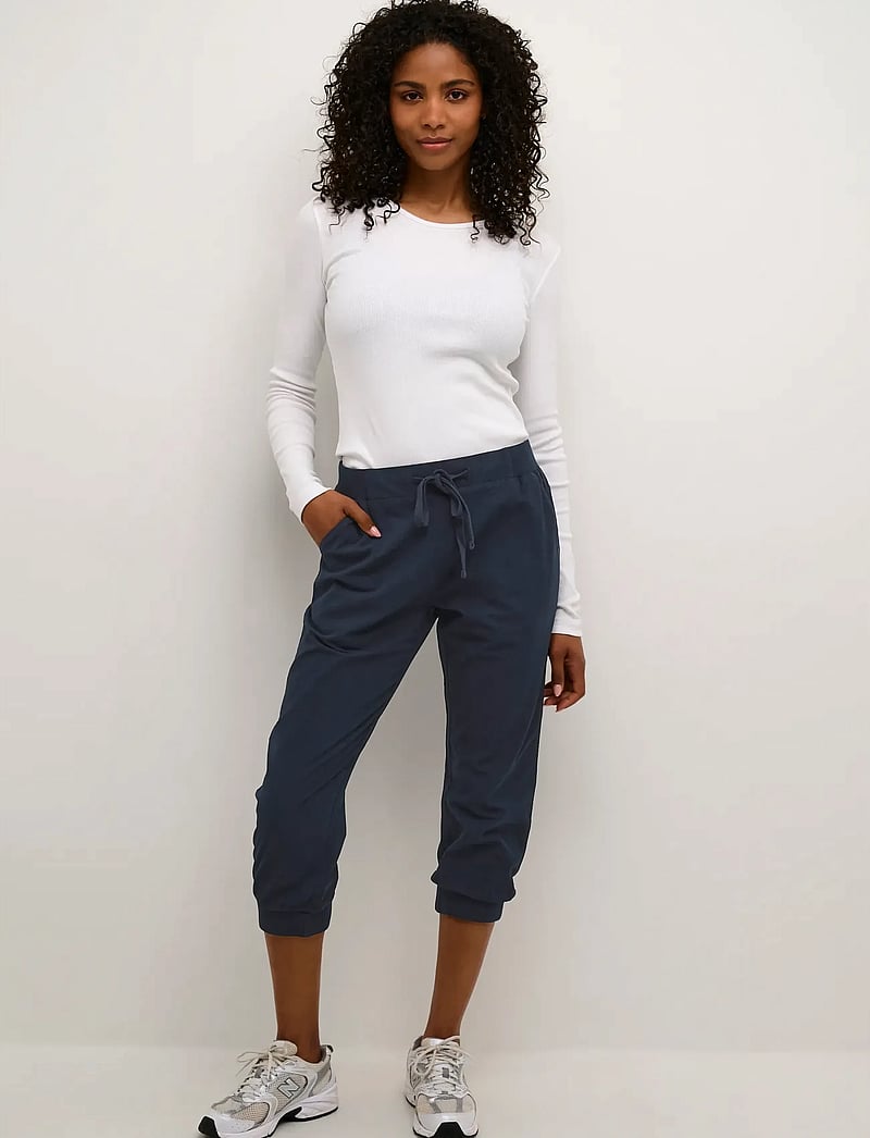 Kaffe - Naya Capri - capri broeken - midnight marine - 3