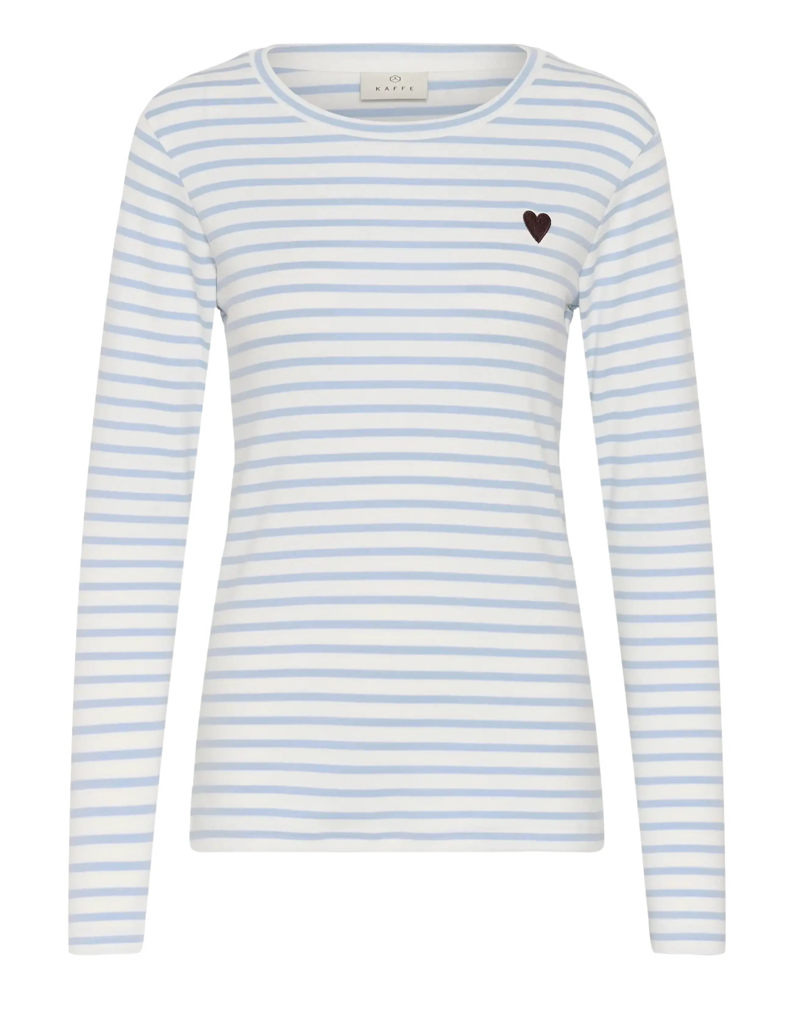CHALK/BLUE FOG - BROWN HEART