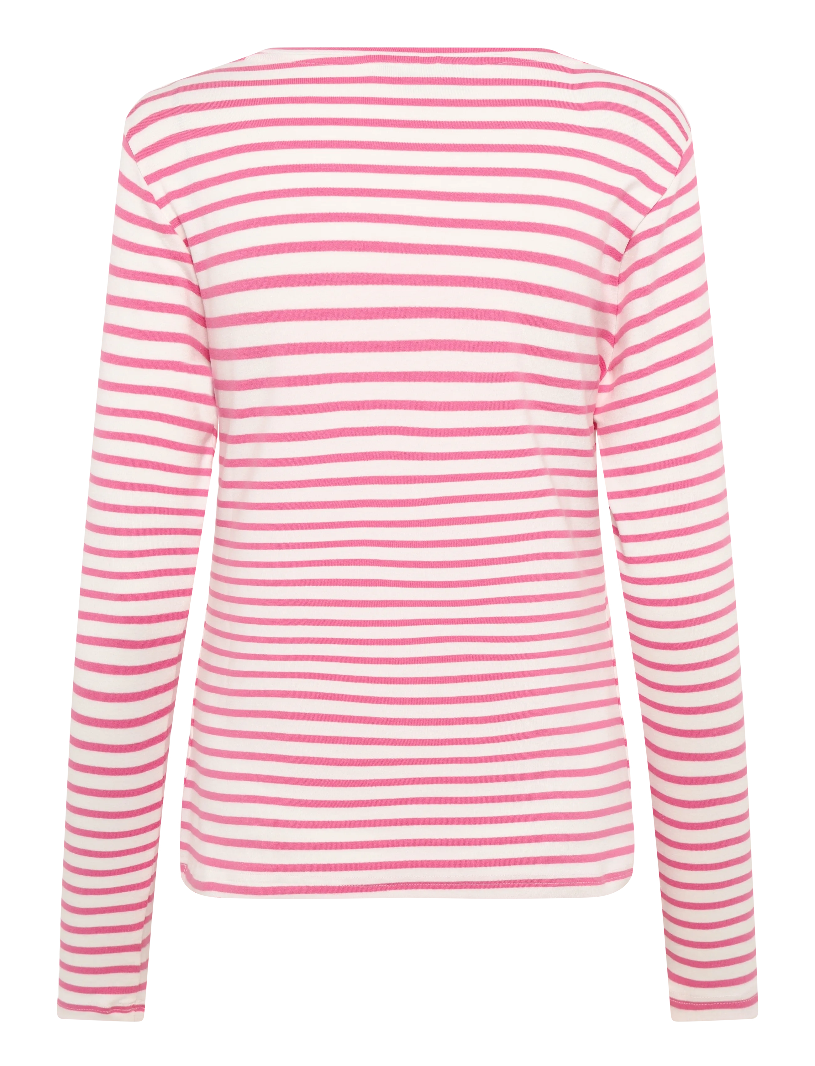Kaffe - Liddy T-Shirt - pikkade varrukatega alussärgid - chalk/pinkpower-black heart - 1