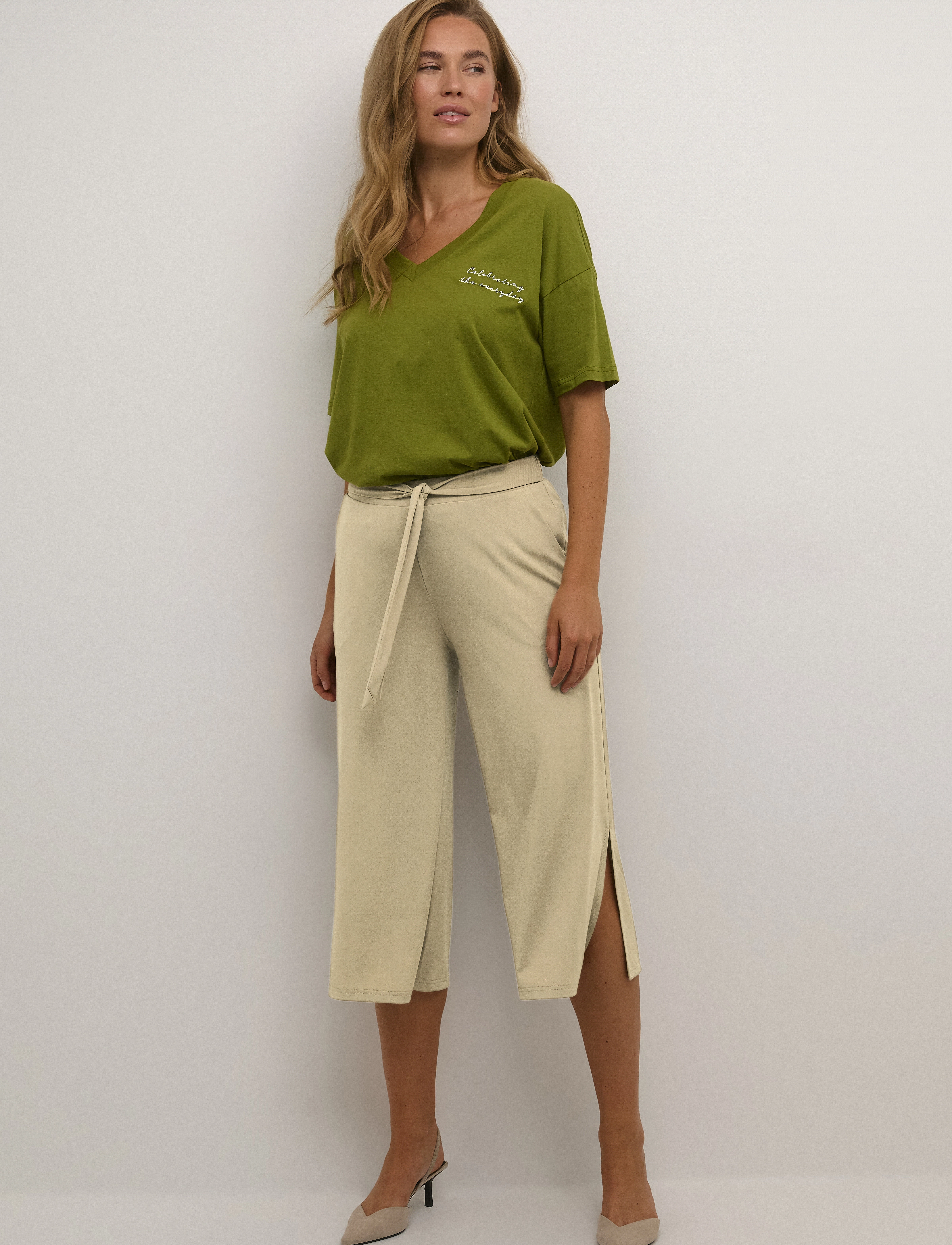 Kaffe - KAmalli Pants - culottes - chinchilla - 3