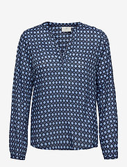 Kaffe - KAsary Tilly Blouse - blouses à manches longues - midnight marine - 1