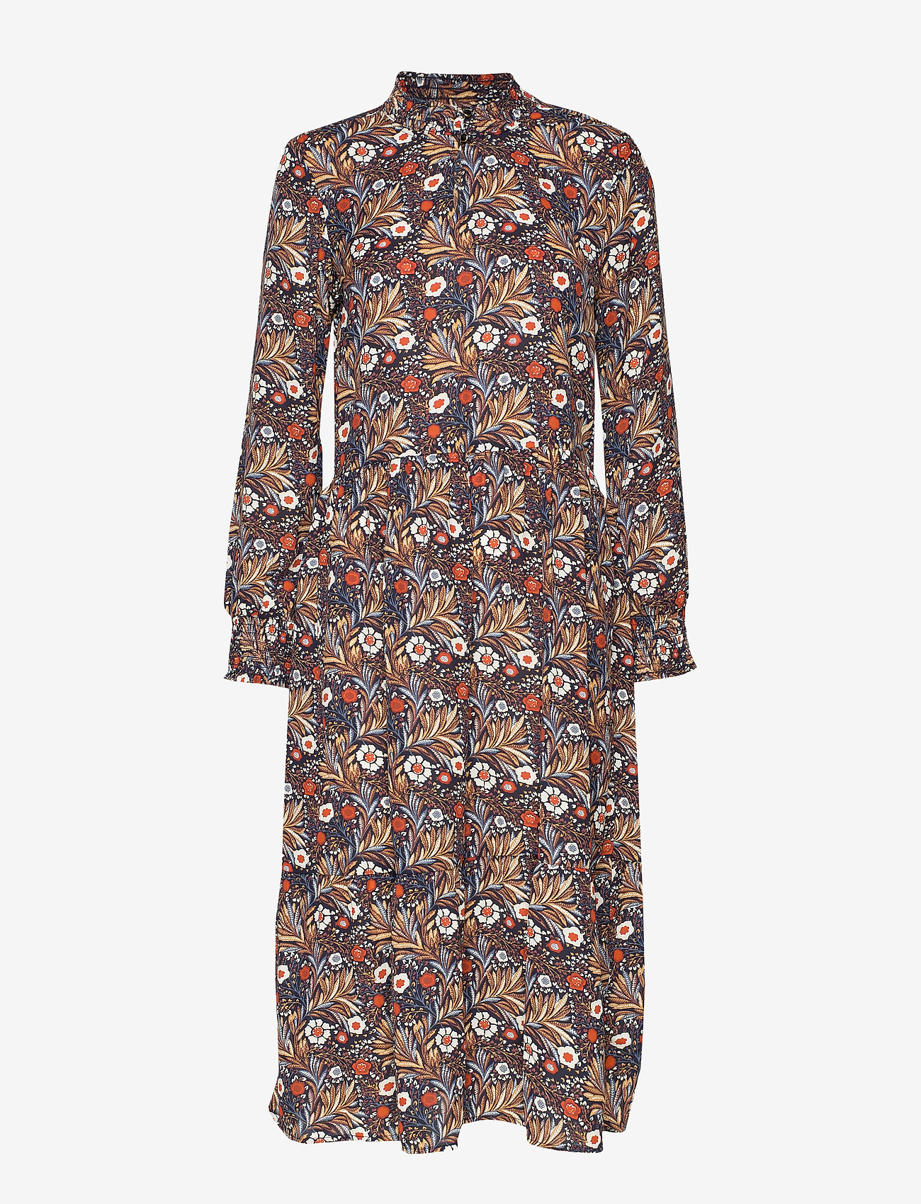 Kaffe - KAselly Midi Dress - midnight marine - 0