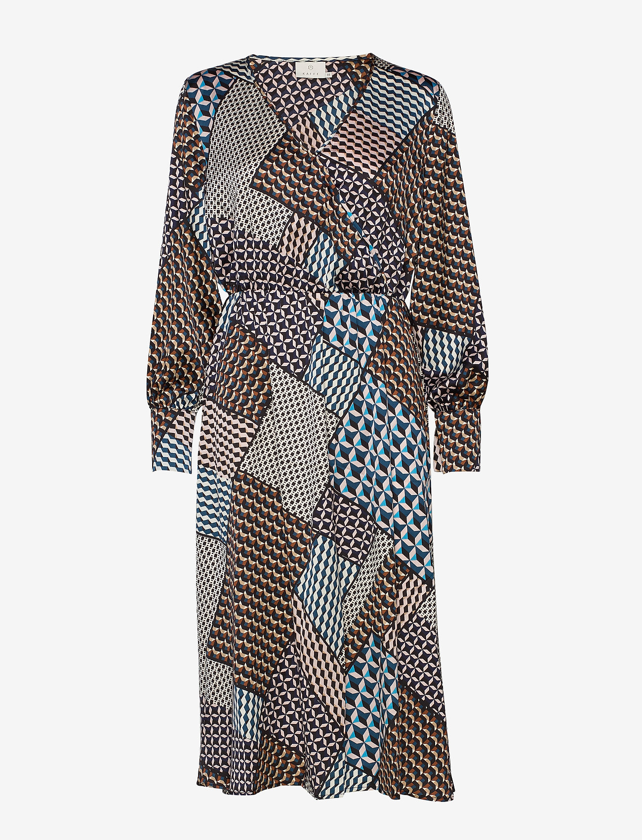 Kaffe - KAselina Midi Dress - black deep - 1