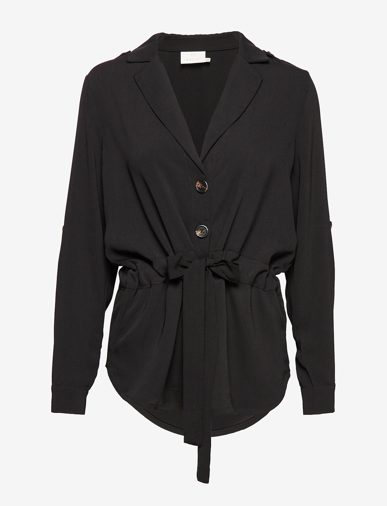 Kaffe - KAlone Shirt Jacket - black deep - 0