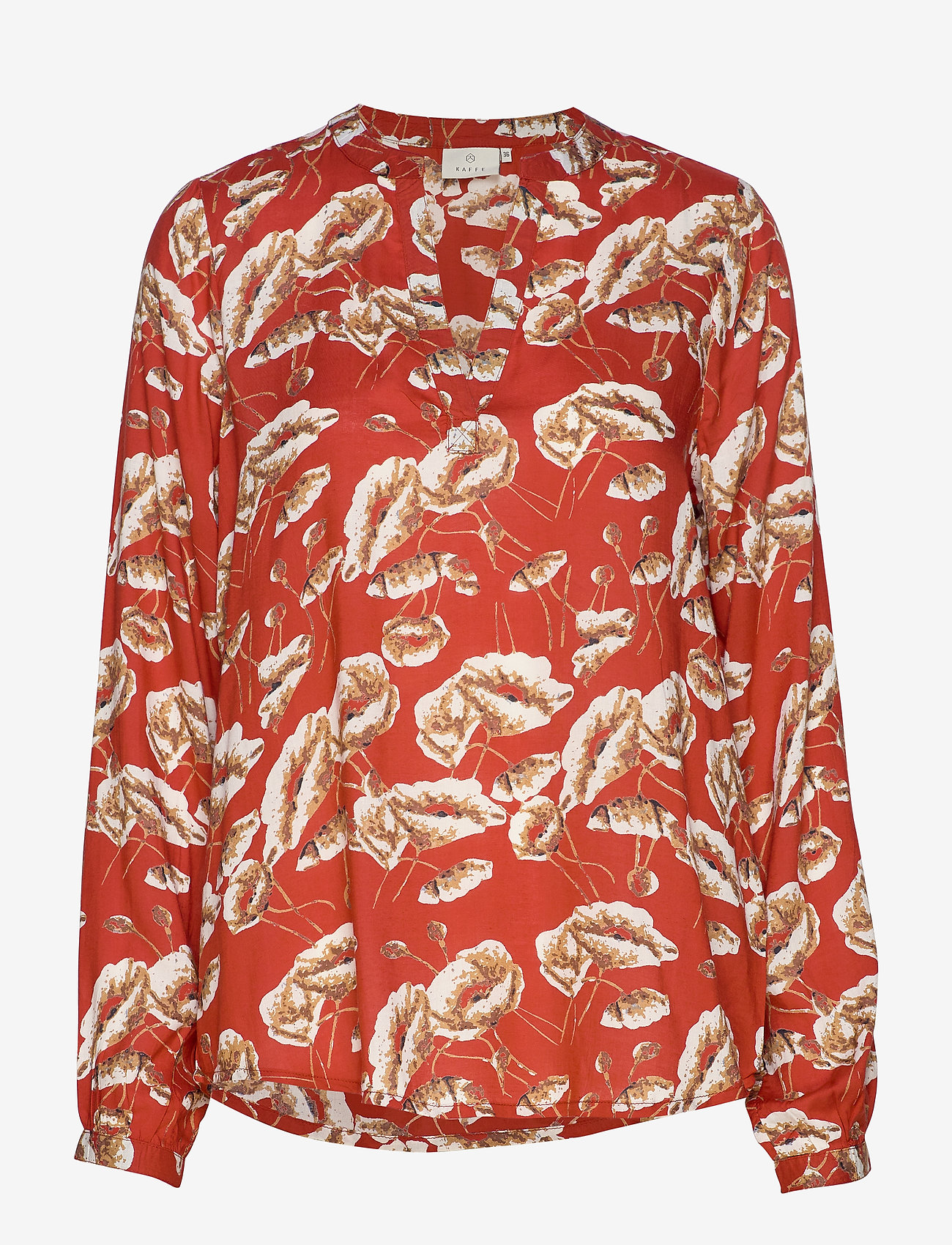 Kaffe - KAoda Tilly Blouse - ketchup - 0