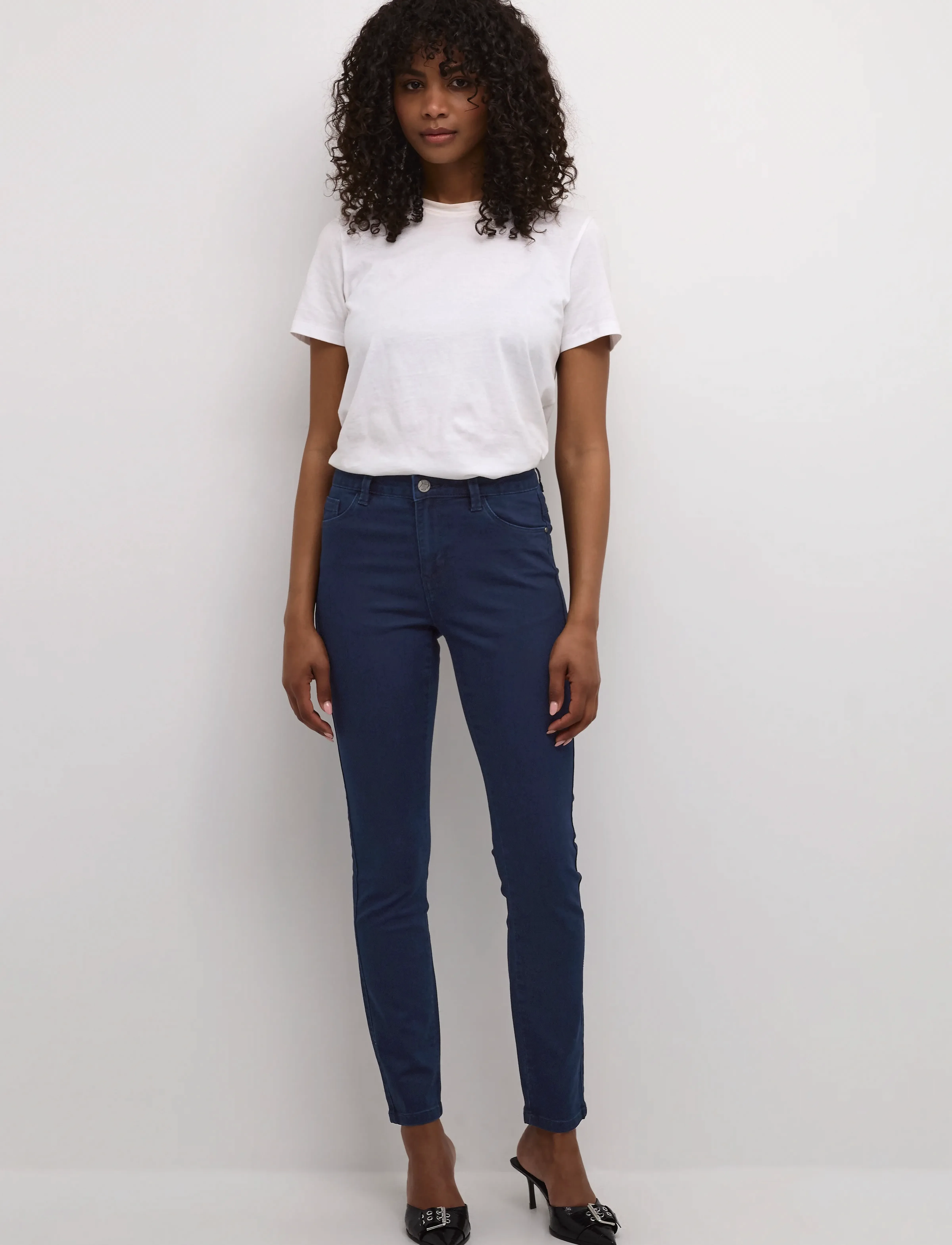 Kaffe - KAvicky Jeans - slim jeans - dark blue denim - 3