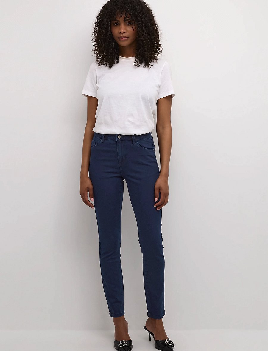 Kaffe - KAvicky Jeans - slim-fit-jeans - dark blue denim - 3