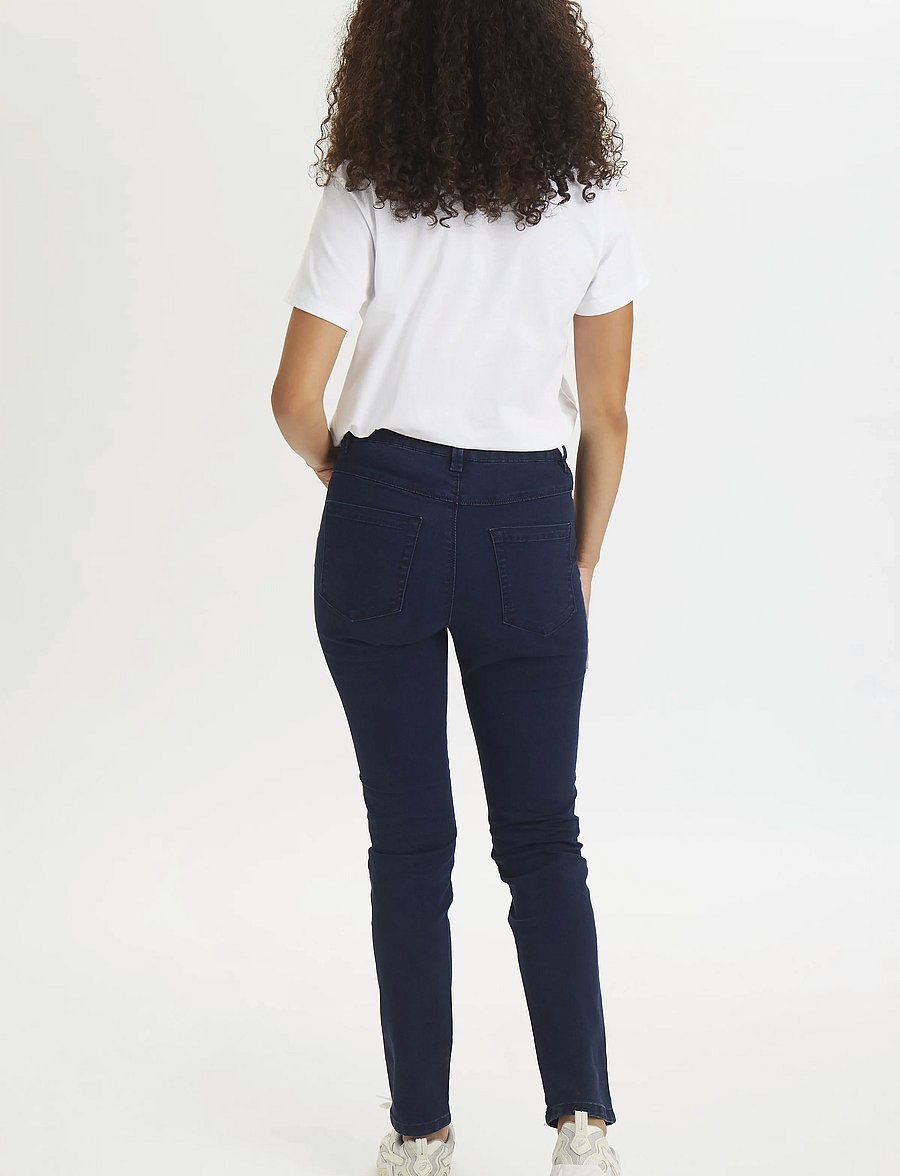 Kaffe - KAvicky Jeans - slim-fit-jeans - dark blue denim - 4