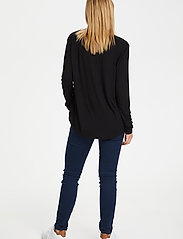 Kaffe - Kacalina Blouse - long-sleeved blouses - black deep - 3