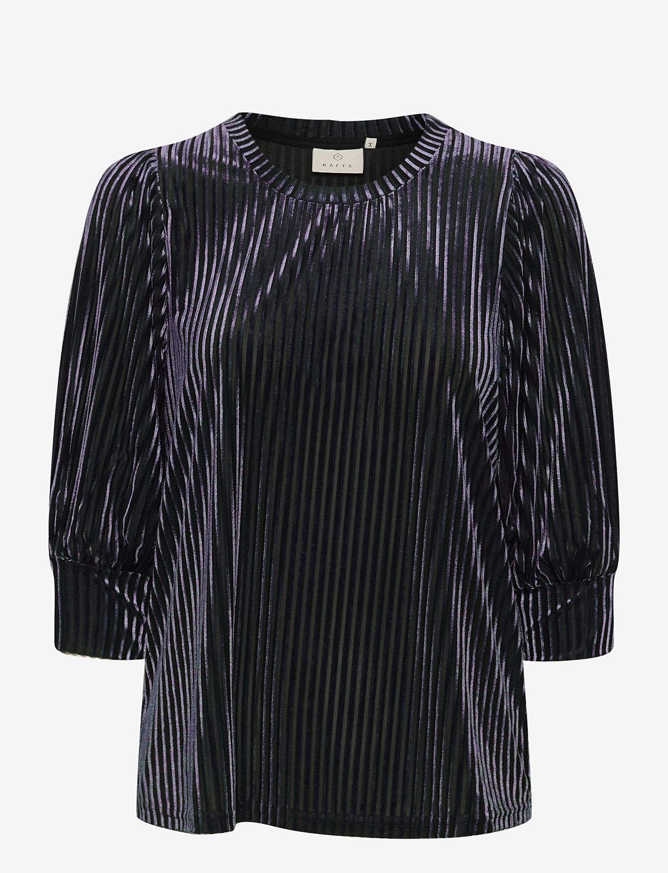 Kaffe - KAcaca Blouse - short-sleeved blouses - midnight marine - 0